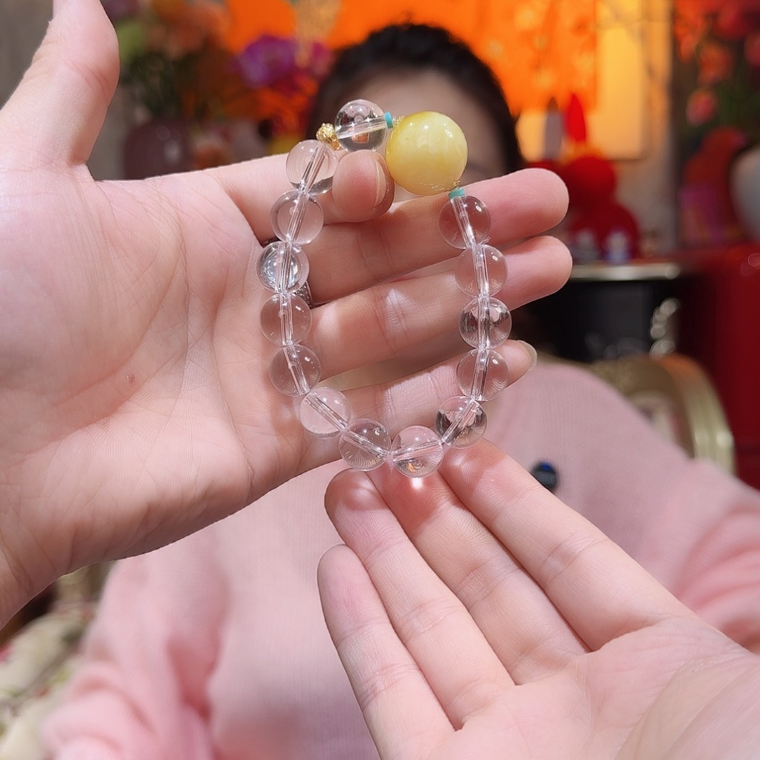 水晶手串未镶嵌手串