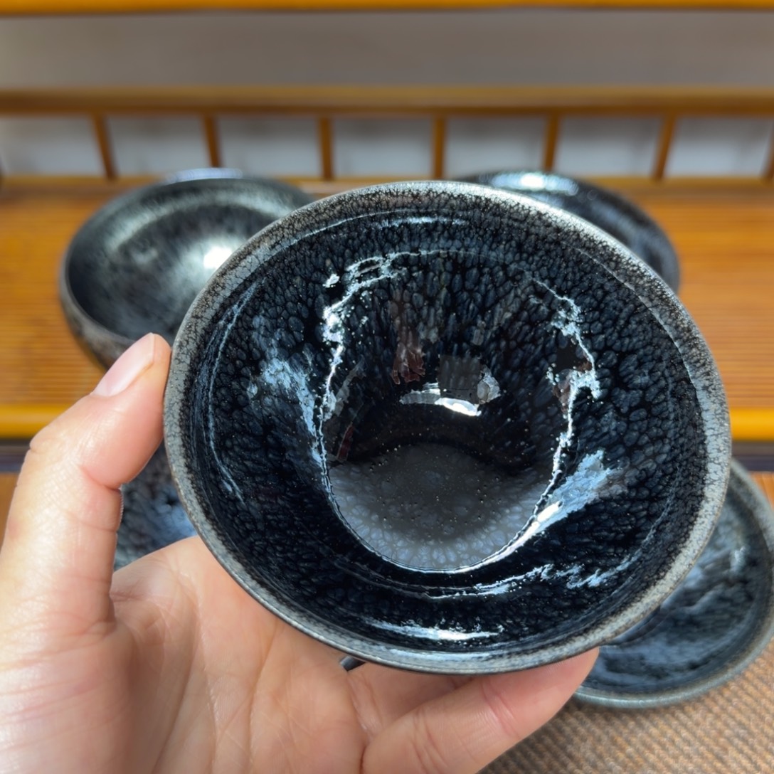 茶盏建盏手工制作主人杯茶杯