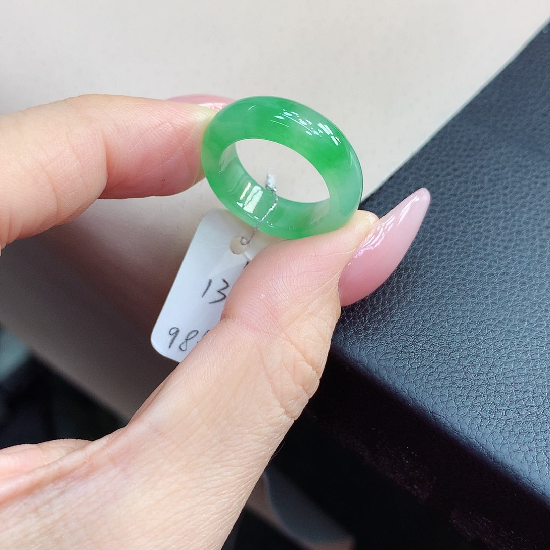 未镶嵌戒指翡翠13号
