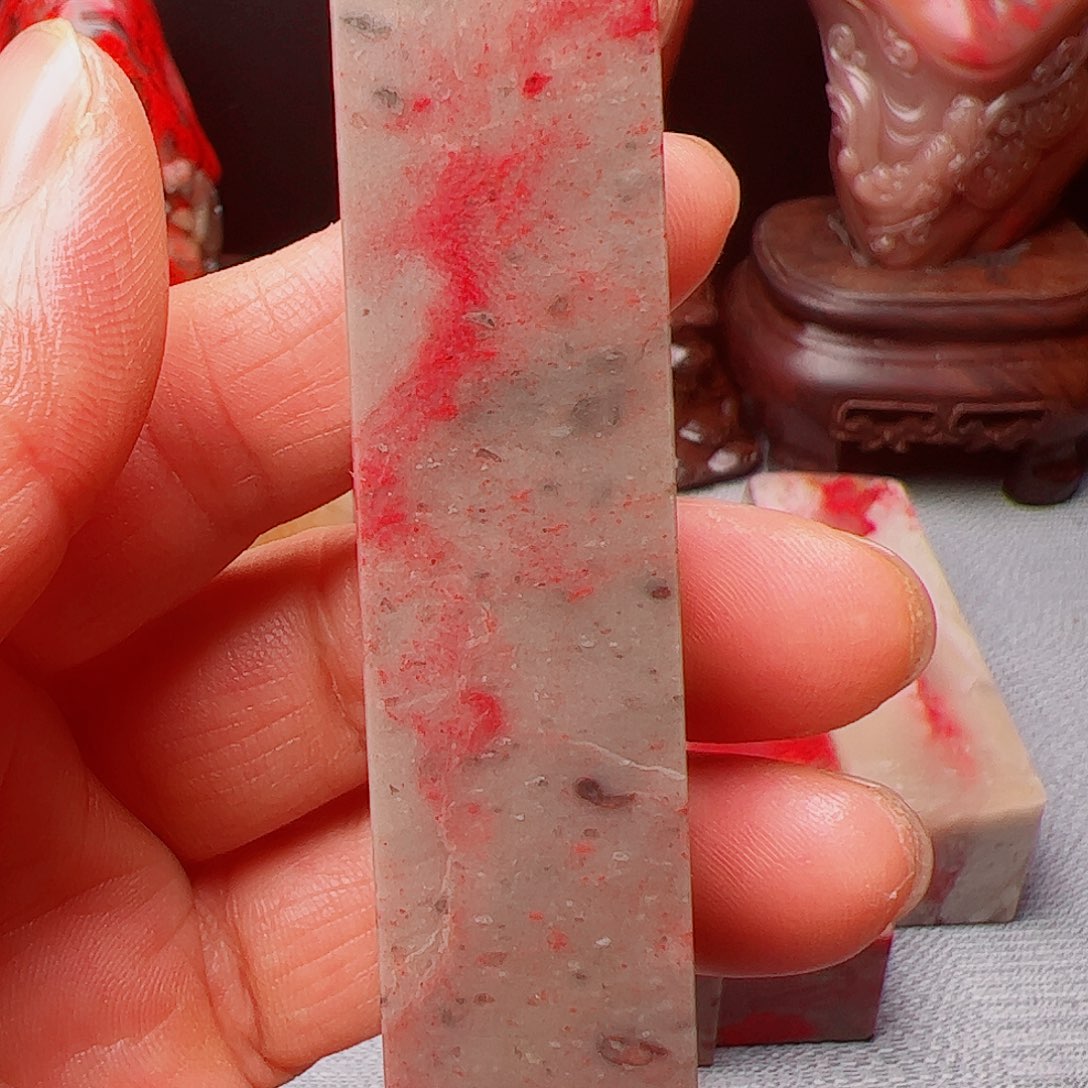 鸡血石昌化鸡血石印章