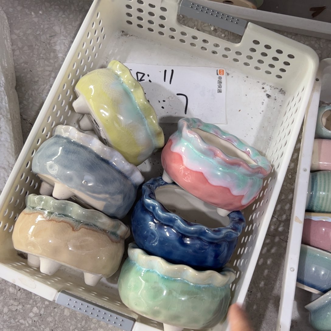 陶瓷陶瓷多肉花盆@@2036