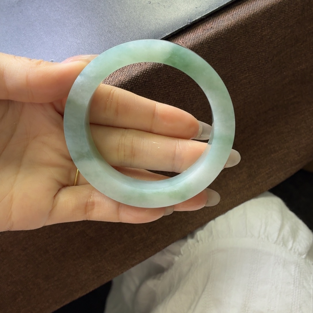 6***9定制翡翠未镶嵌翡翠手镯翡翠