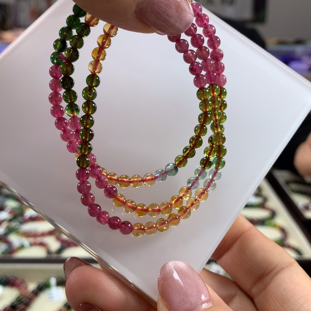 碧玺手链未镶嵌4➕