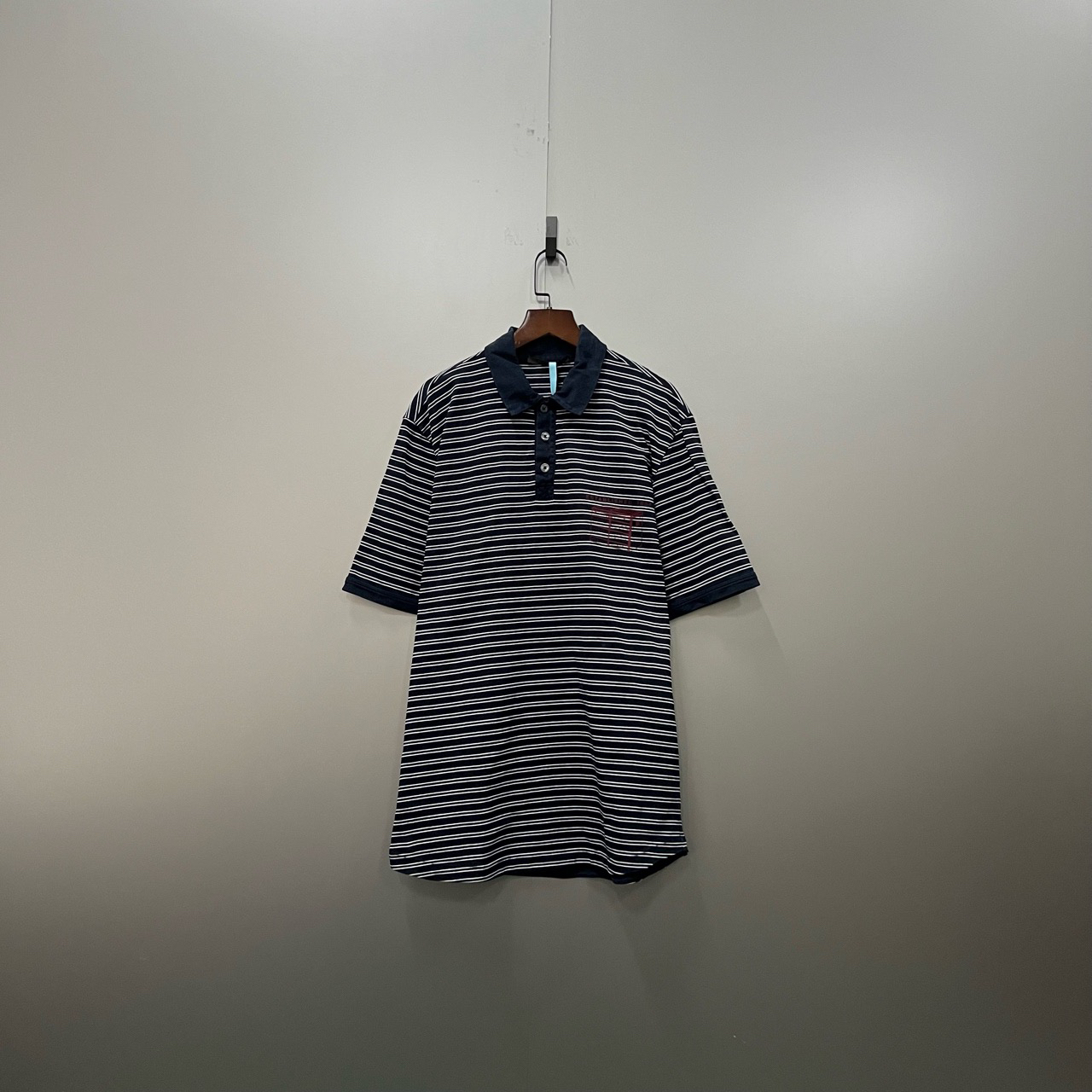 95新 LouisVuitton/路易威登 （ll）条纹polo衫 L码/6800/fg203002