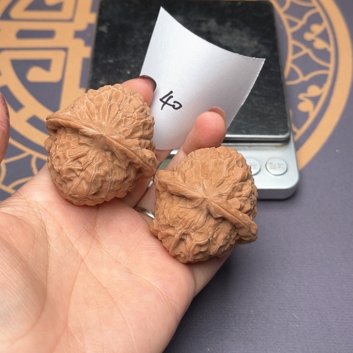 文玩核桃把件42南瓜墩 40号
