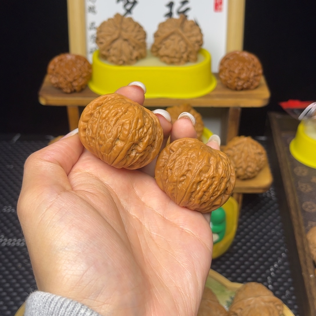 吊坠文玩核桃铁锤40➕打底微微修