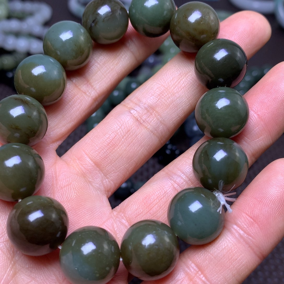 未镶嵌手串和田玉16