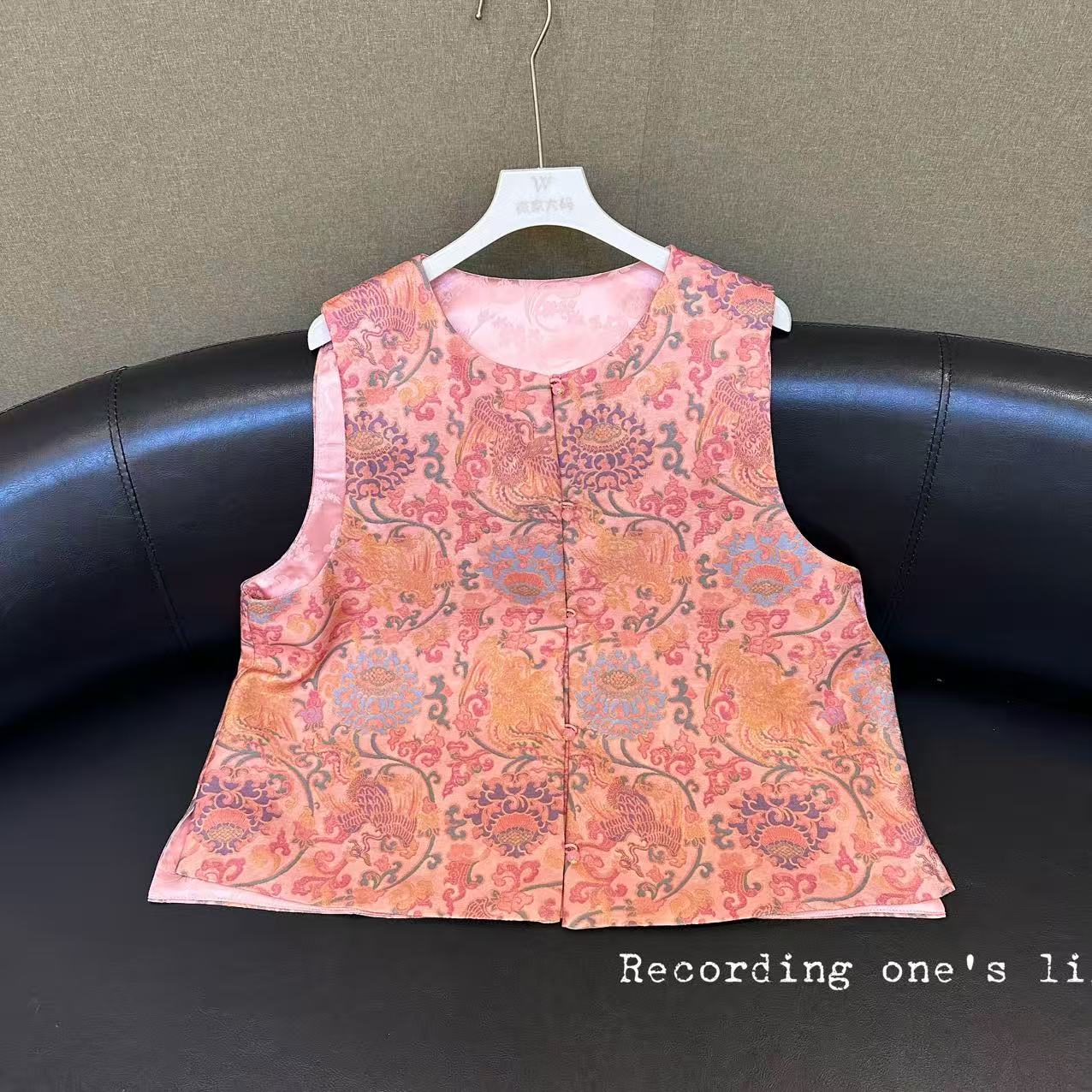 【WJ】冬款丽6512马甲新中式国风（3-6）