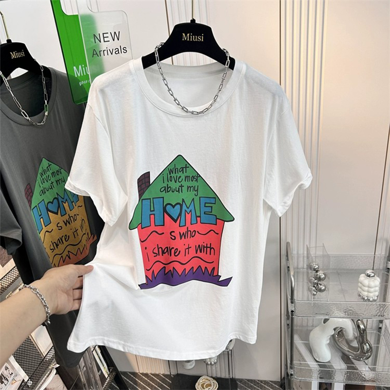 慵懒大码百搭200斤胖mm遮肚显瘦衣服女2025新款爆款雪花棉短