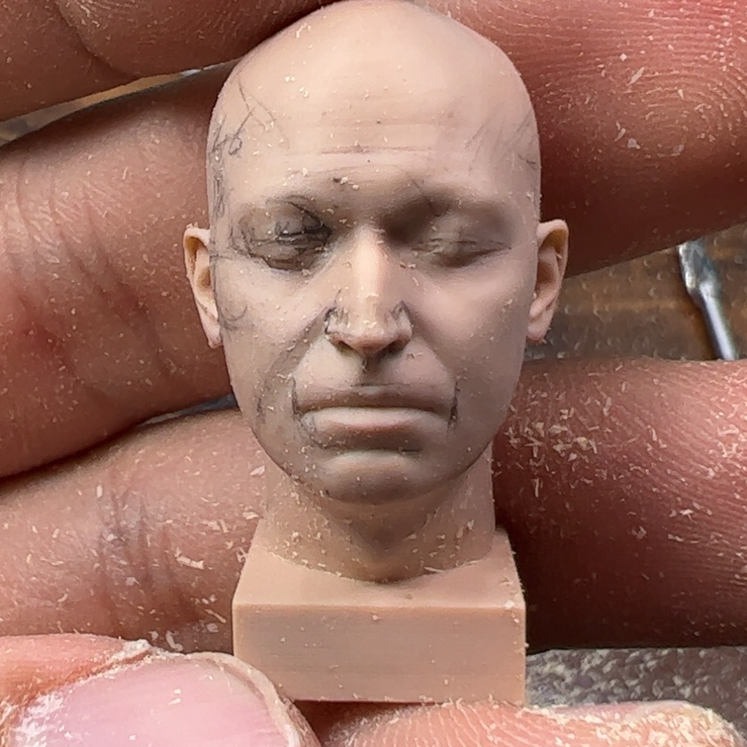 橄榄核手串/手链写实头像参考模型一个