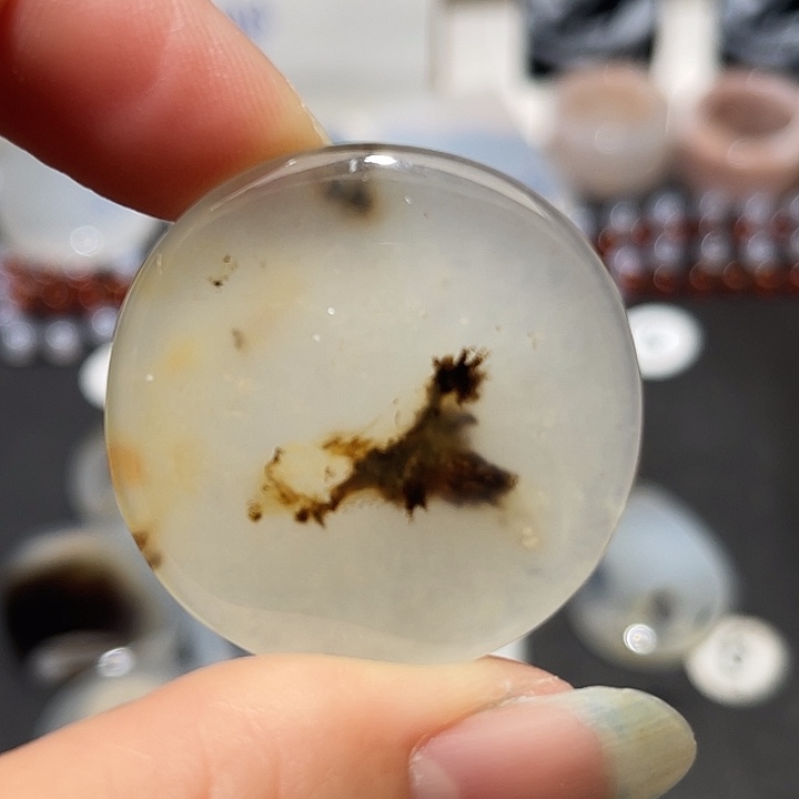 玛瑙/玉髓未镶嵌吊坠(不含链)