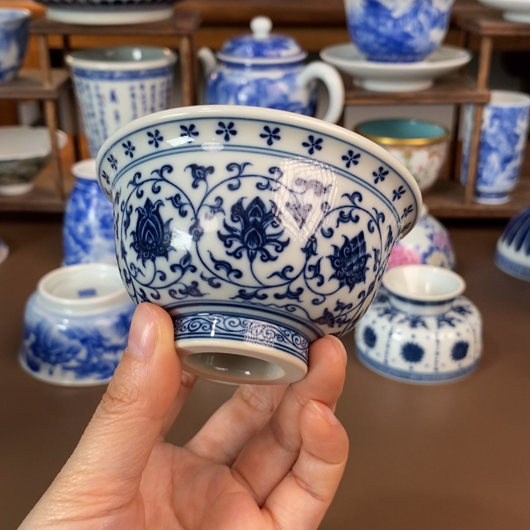 景德镇陶瓷手工手绘