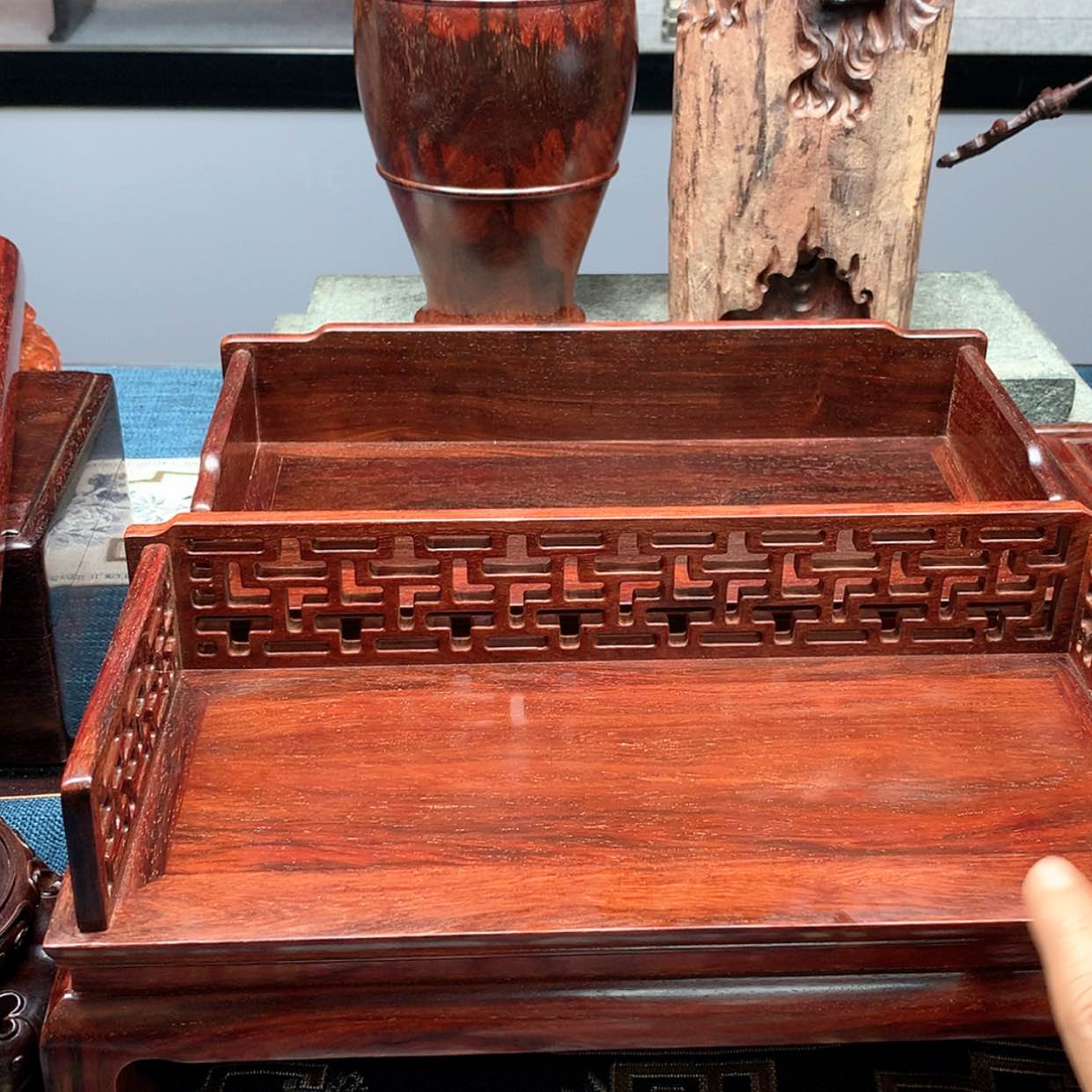 【闪购商品】紫檀木类成套家具不**行