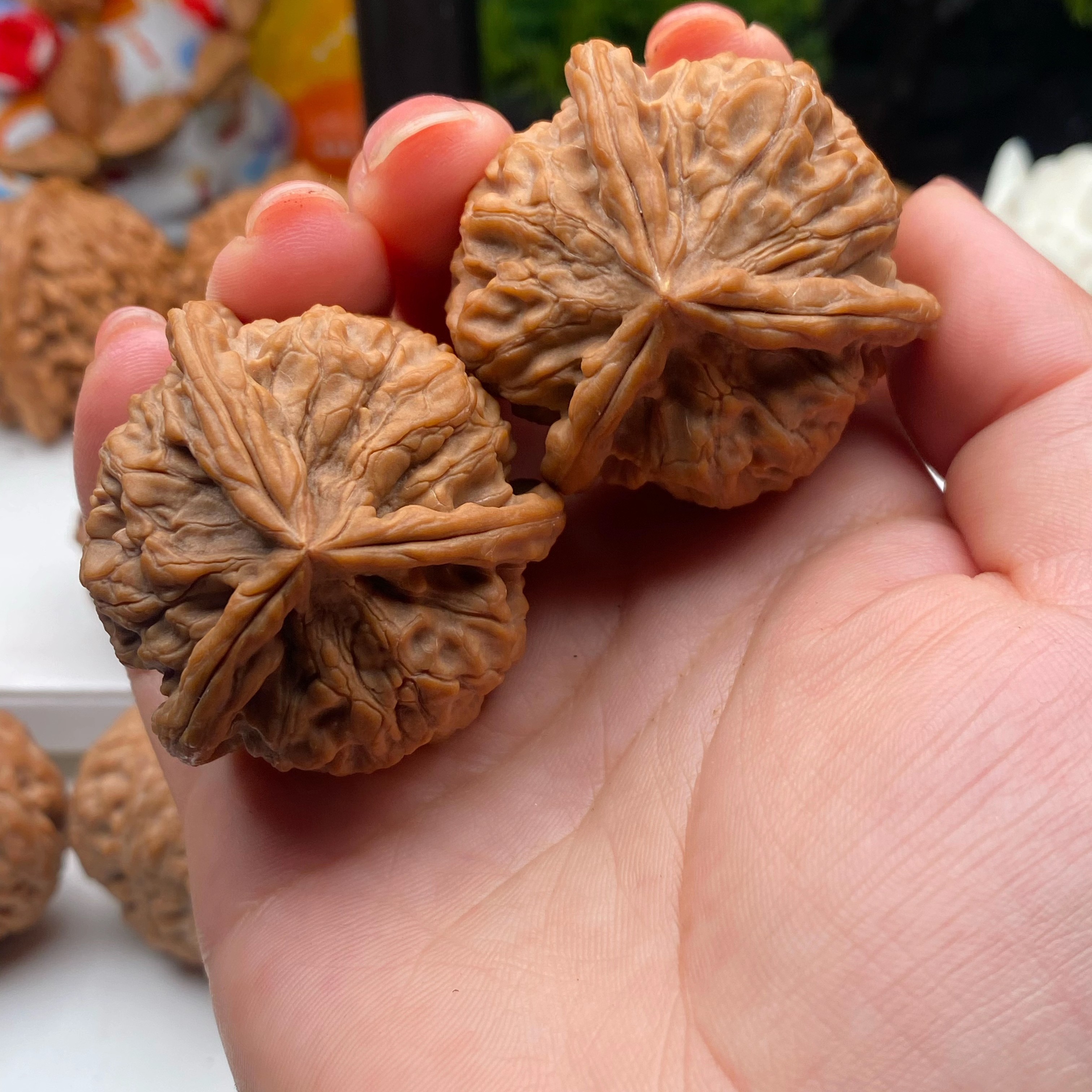 文玩核桃 玉玺正奔 42大尺 全品