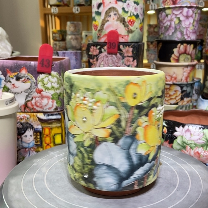 景德镇艺术手绘作品