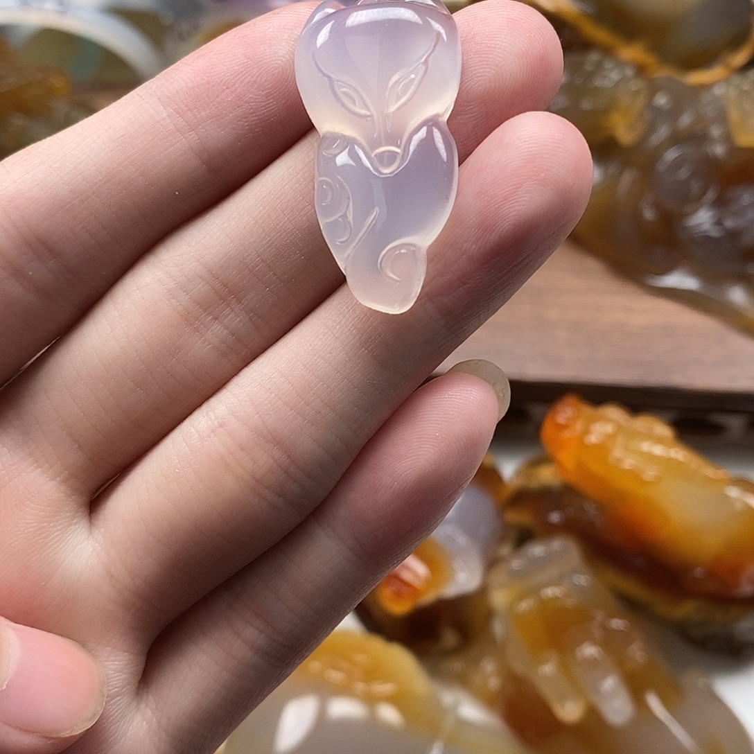 玛瑙/玉髓未镶嵌颈饰