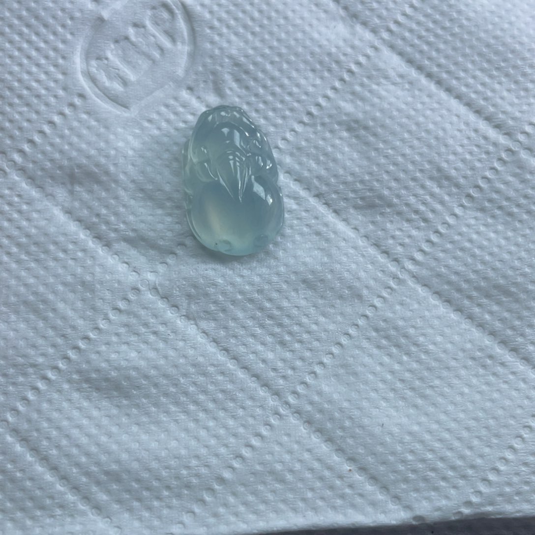 翡翠颈饰未镶嵌小*