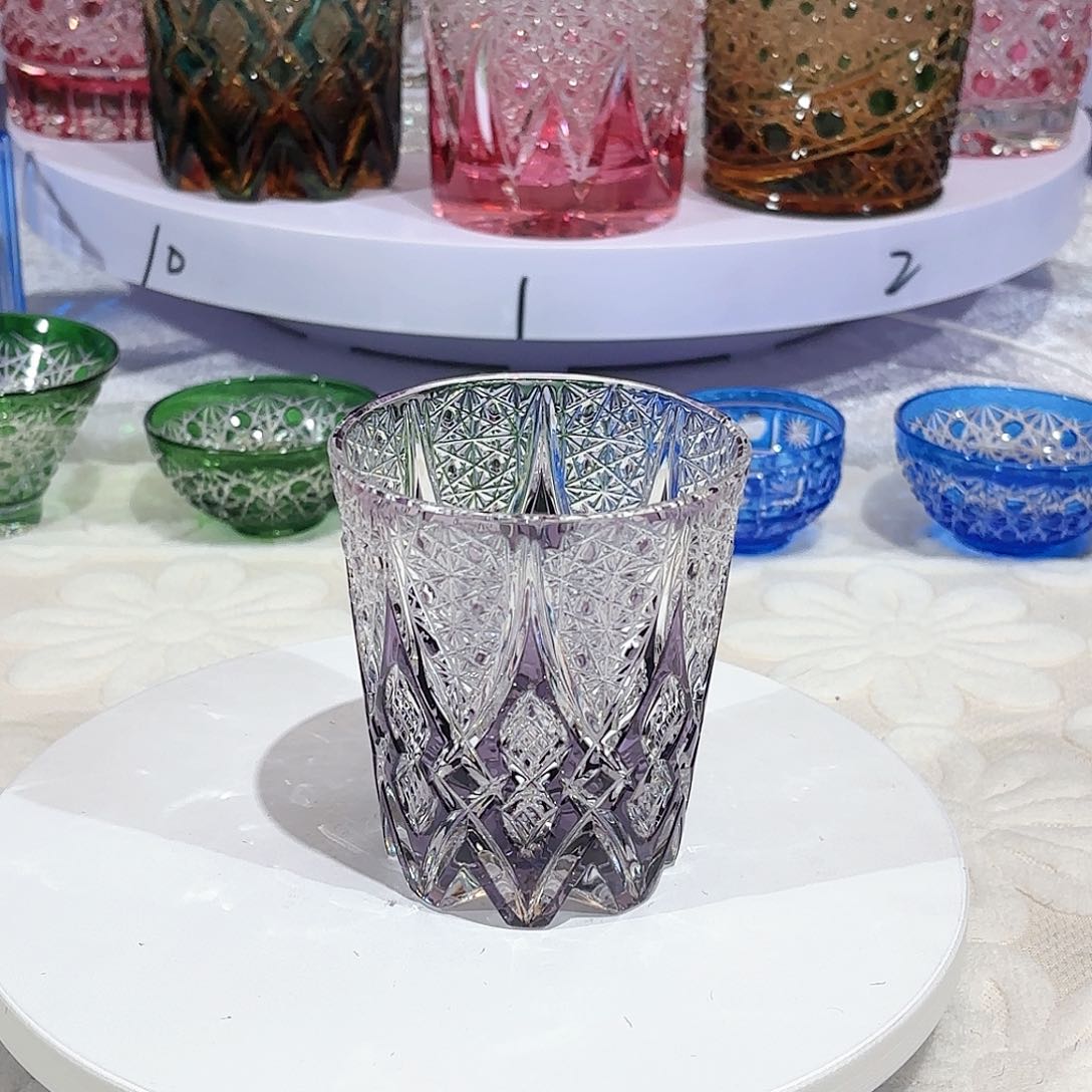 水晶杯水晶花瓶果盘通宝工艺品22号