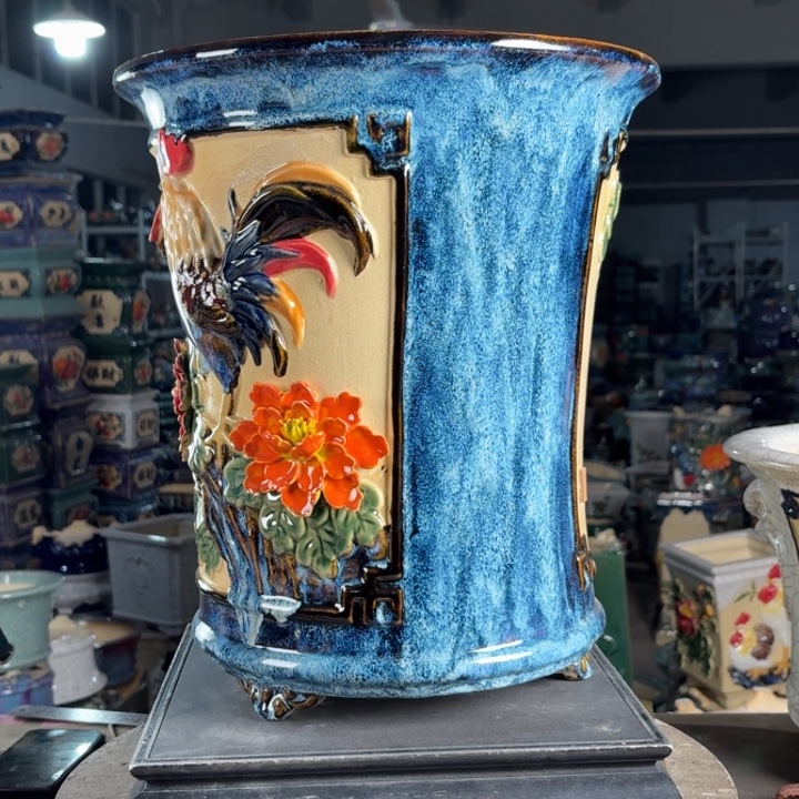一风堂石湾花盆 内28*36