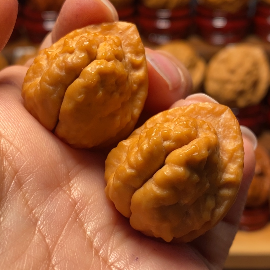 把件文玩核桃羊头32尺