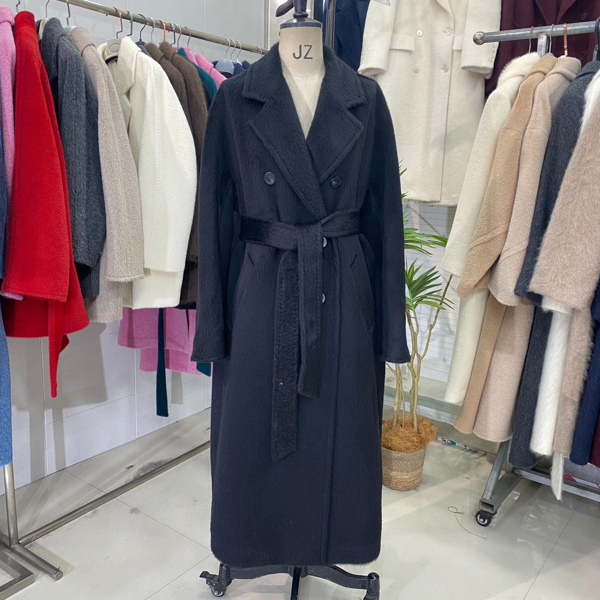 YUNS苏力羊驼经典浴袍801款衣长112