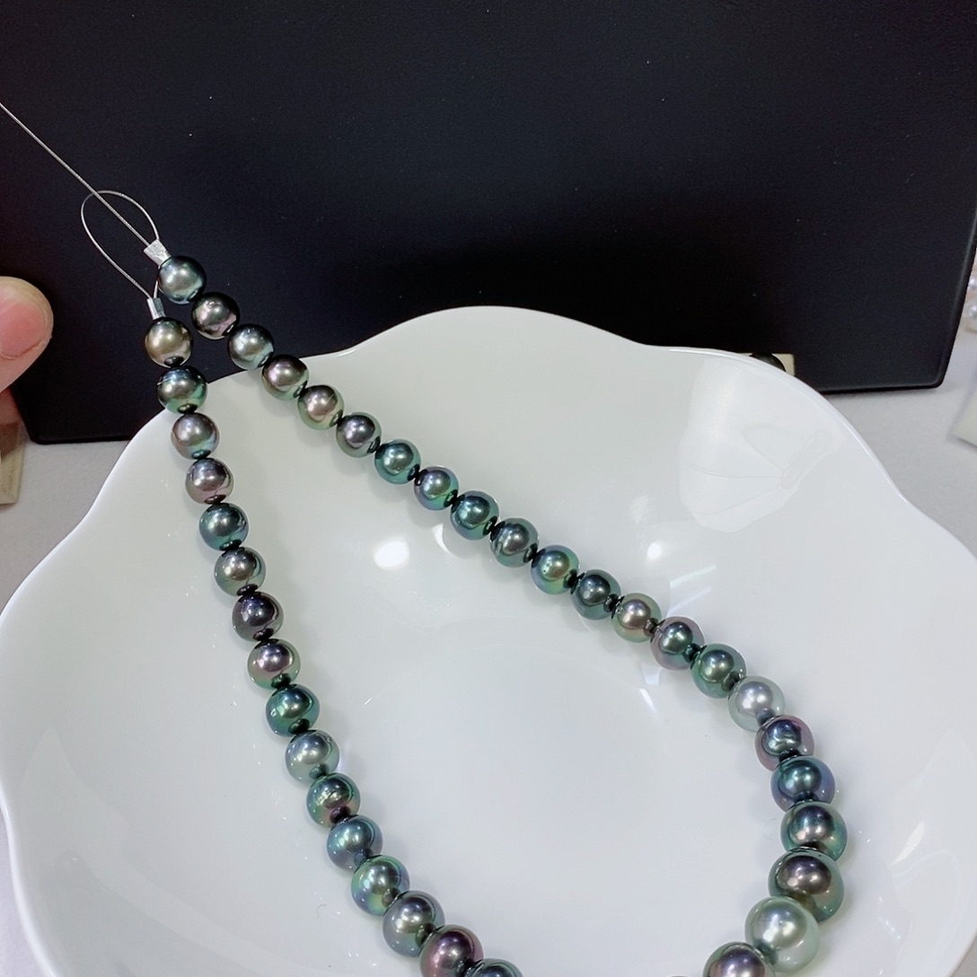 海水珍珠颈饰银S925镶嵌