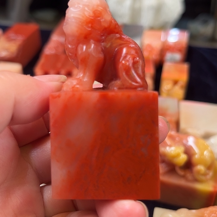 老挝石老挝保利石印章