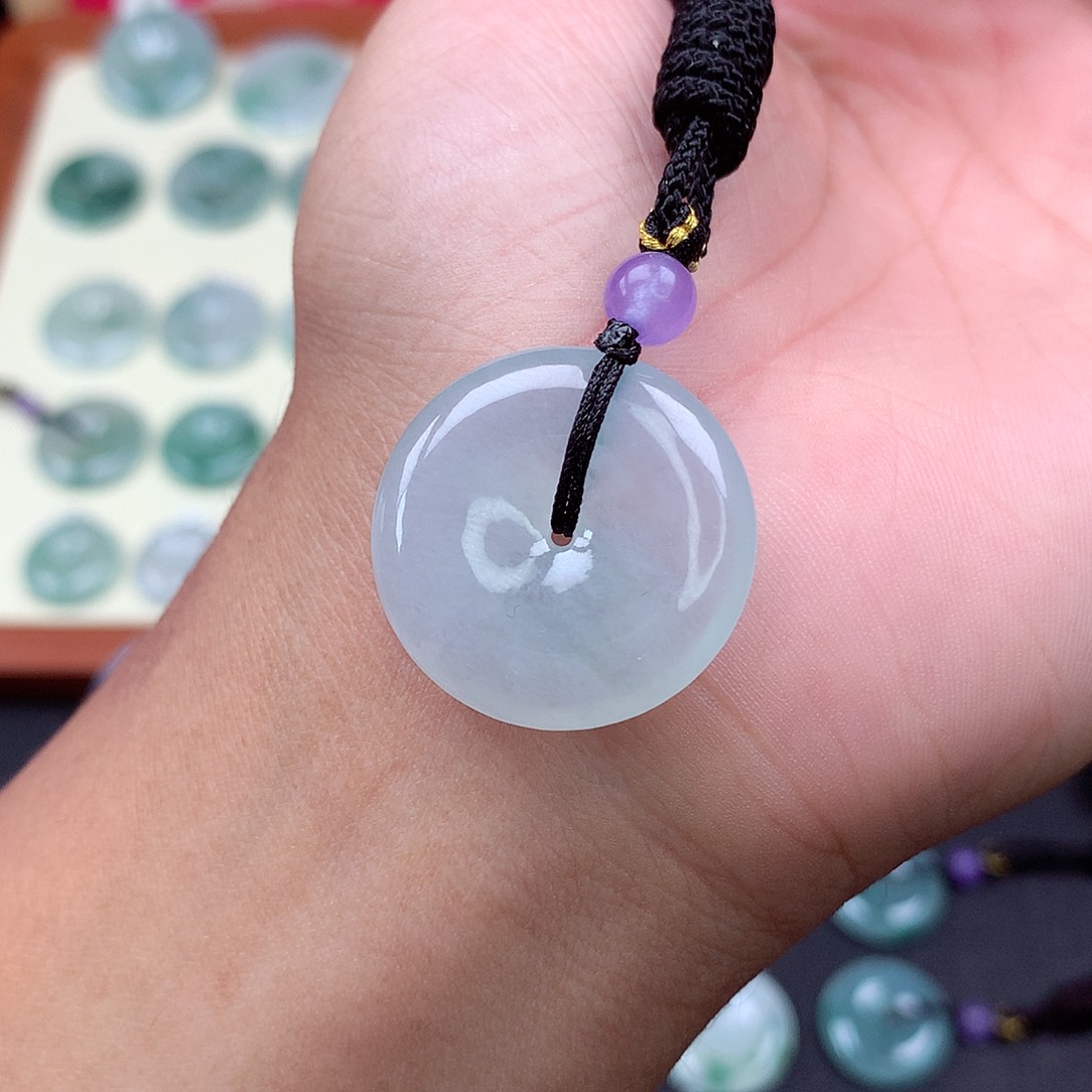 颈饰未镶嵌翡翠23 尺寸26.7-5.7