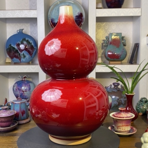 回***^瓷片禹州神后钧瓷原产地~