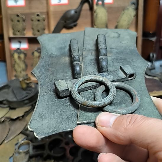 木***3硅胶铜攀一个，包浆自然