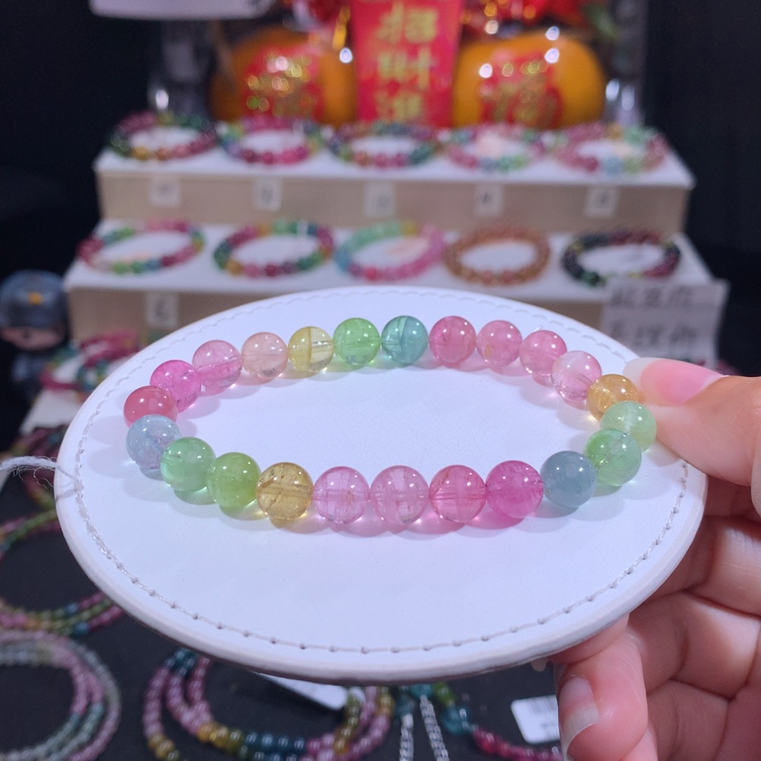 碧玺手链未镶嵌碧玺