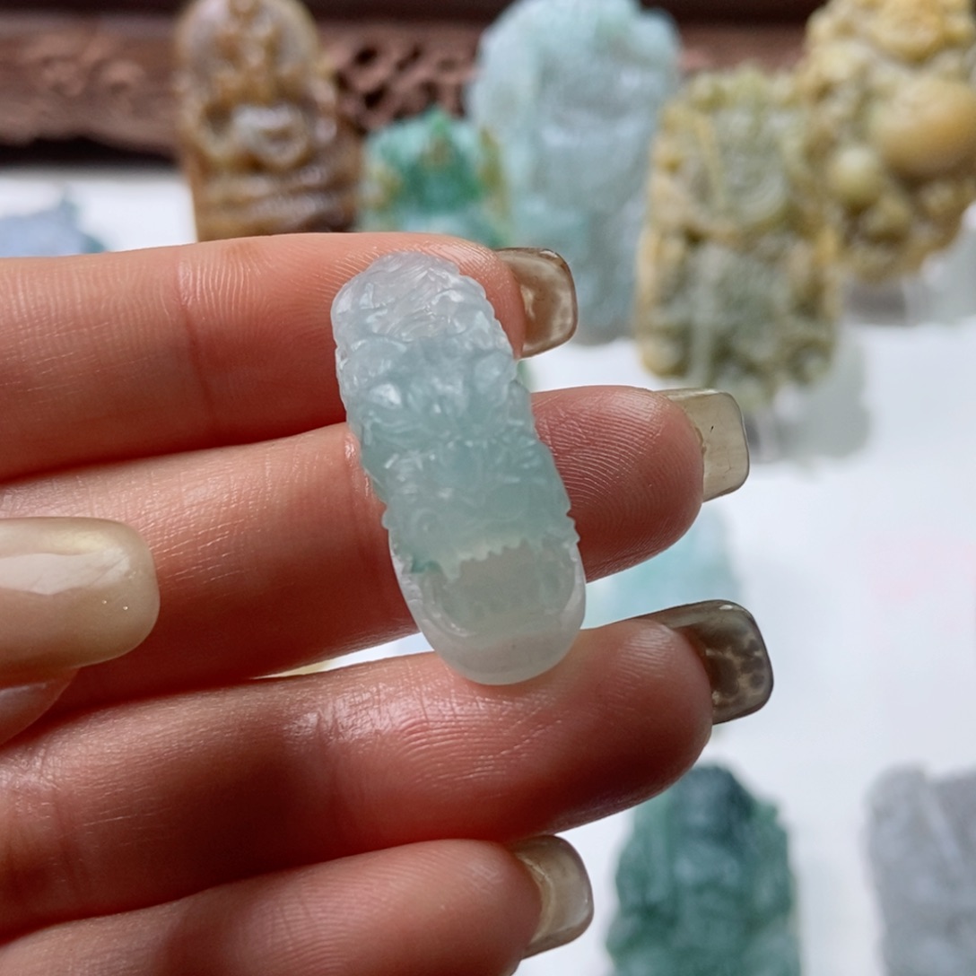 定制翡翠未镶嵌翡翠a货