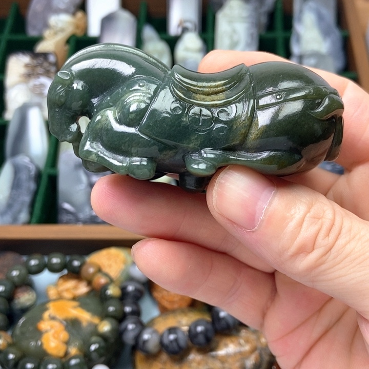 和田玉未镶嵌包链