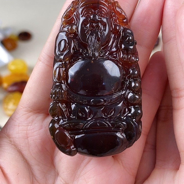 琥珀未镶嵌珠宝奇石