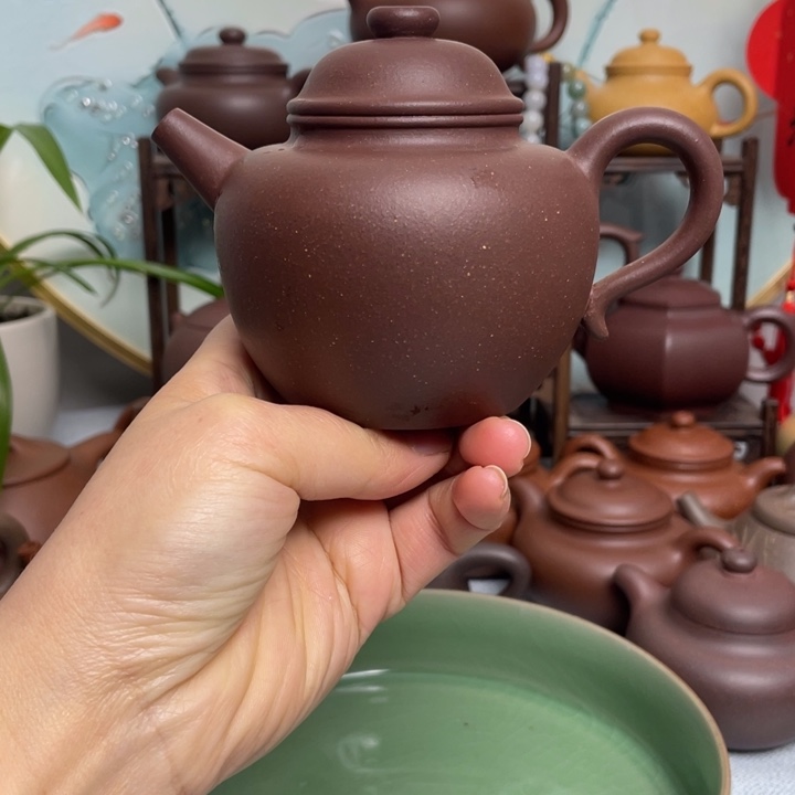紫砂茶壶新年大漏