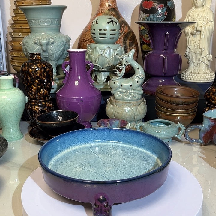 瓷片摆件摆件摆件