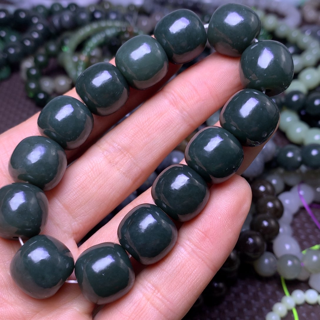 未镶嵌手串和田玉16