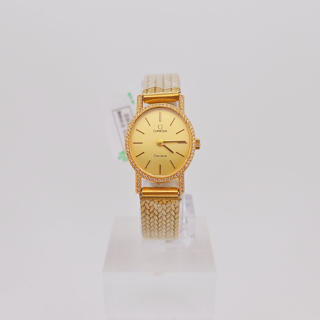 95新 Omega/欧米茄 手动机械表后钻20*23mm/公价32999/w13000