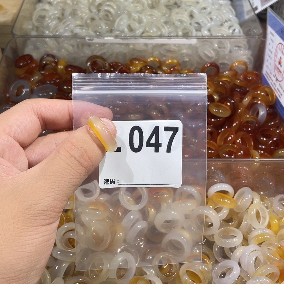 合金戒指玛瑙/玉髓047