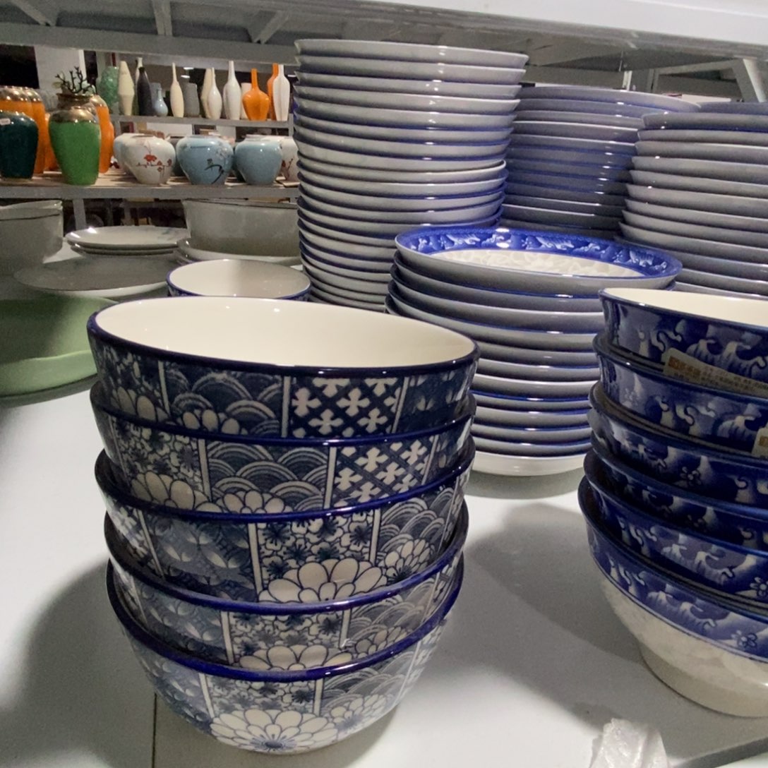 瓷五个米饭碗 福利活动不退不换