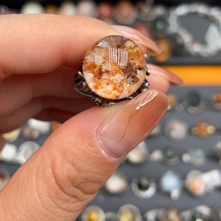 水晶戒指银S925镶嵌11111111