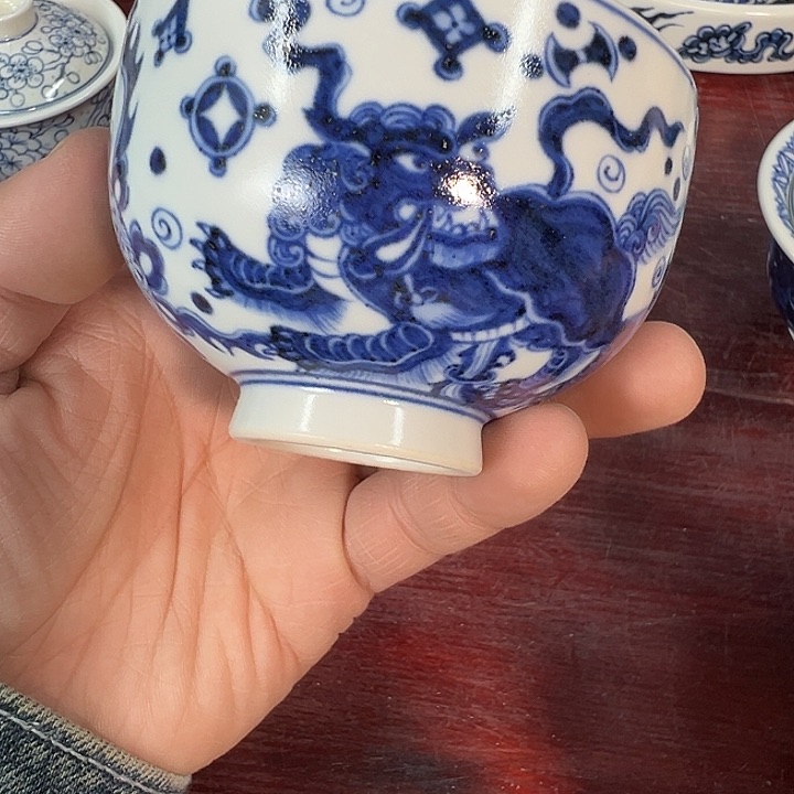 W****g狮子杯子陶瓷陶瓷