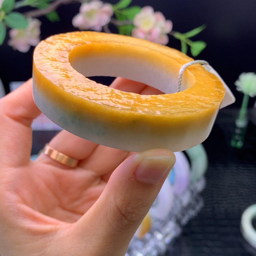 定制翡翠未镶嵌手镯50-62