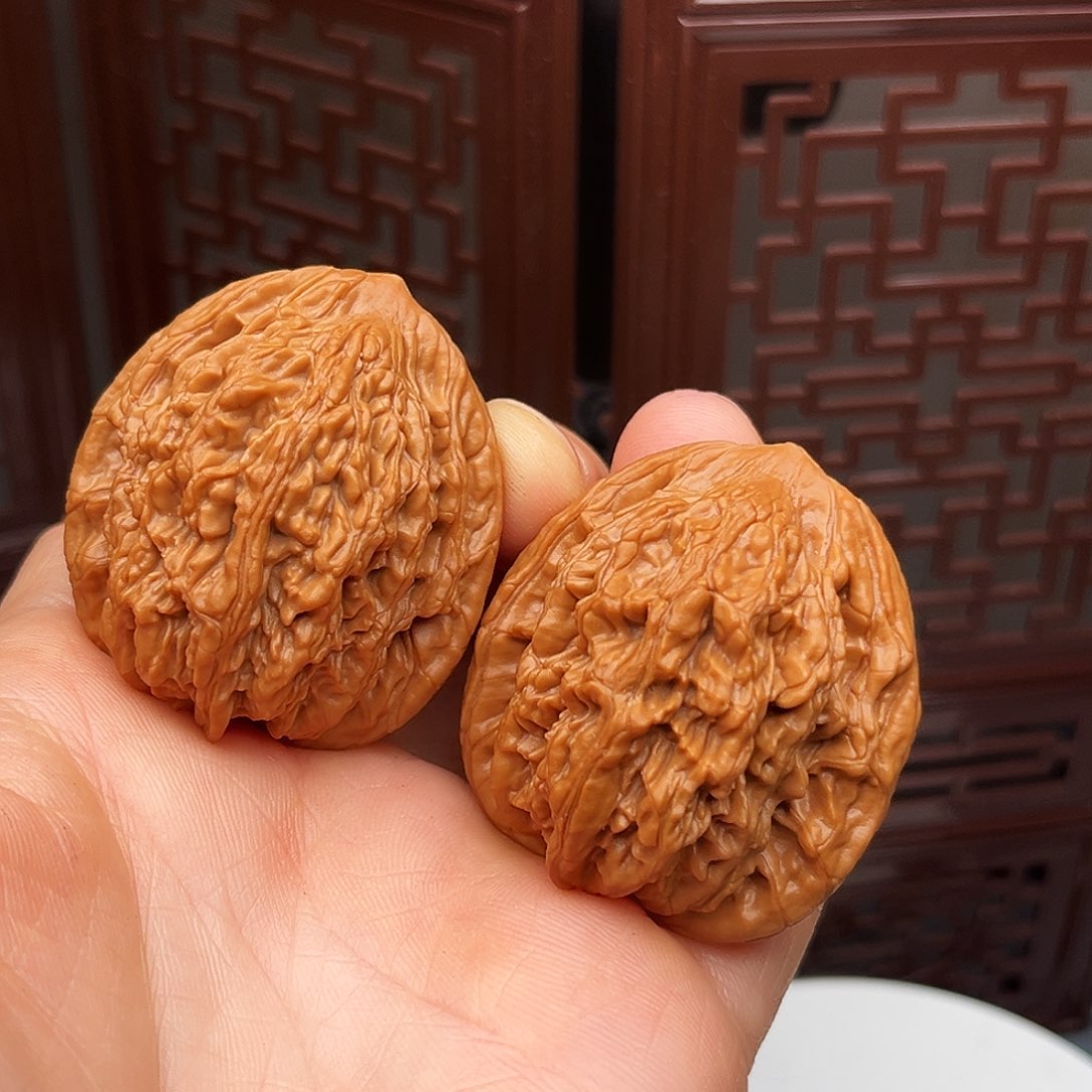 把件文玩核桃麦虎