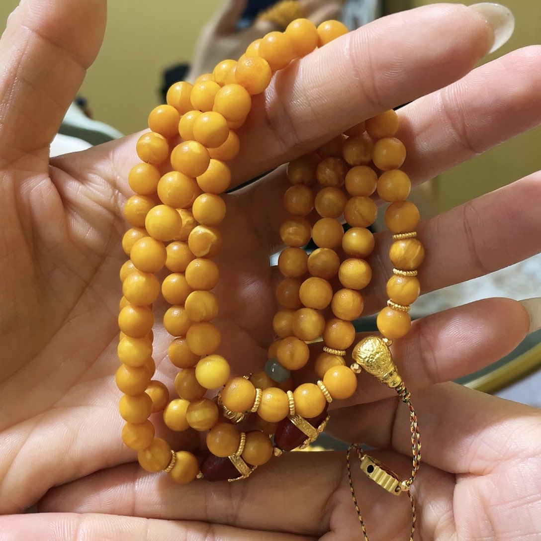 【闪购商品】手链琥珀银S925镶嵌