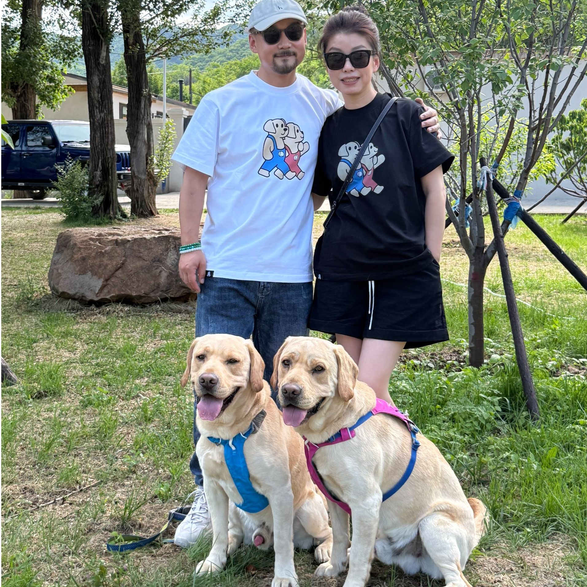 【兰帝专属】荷兰逗定制大兰小帝半袖