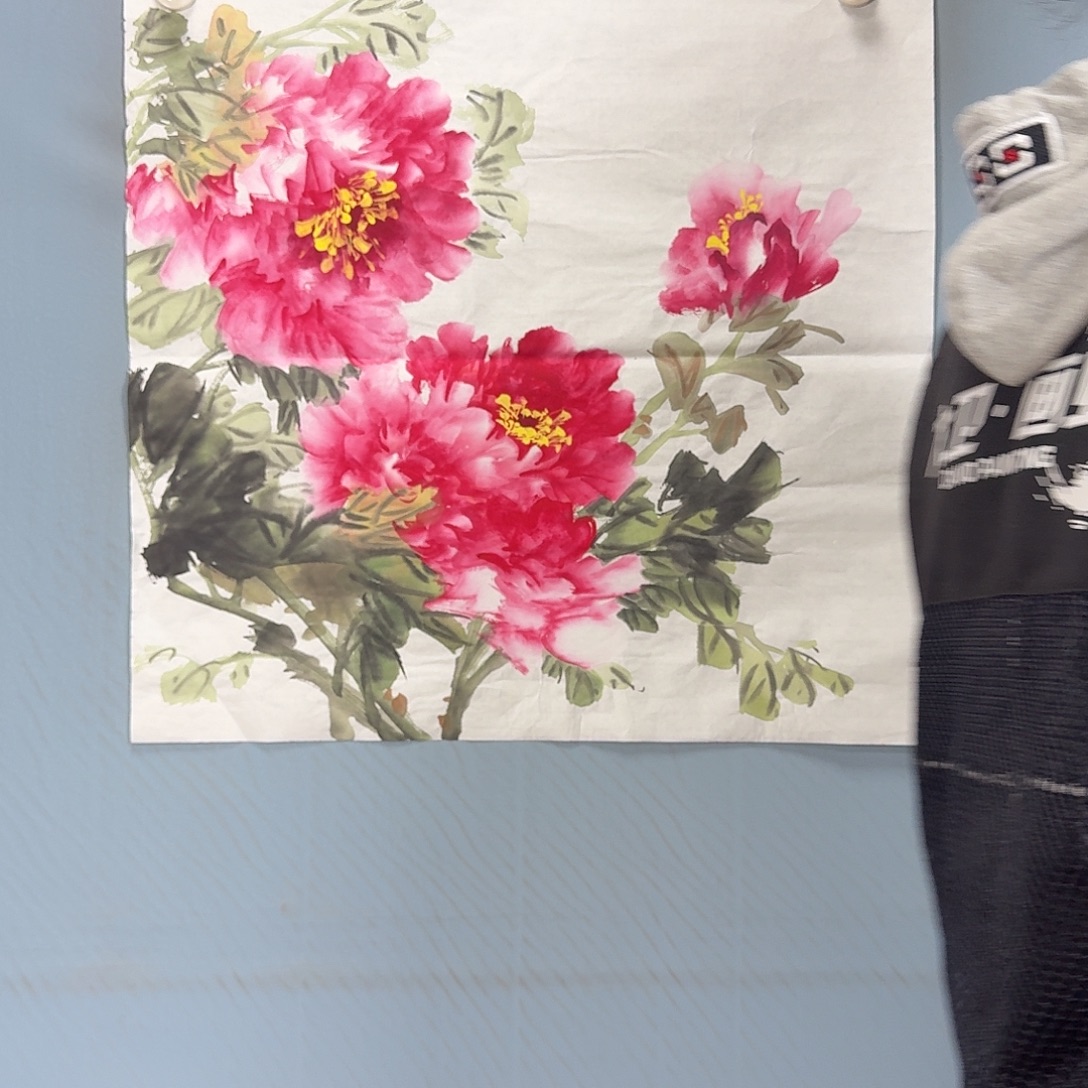 国画802 牡丹一如您的脸颊