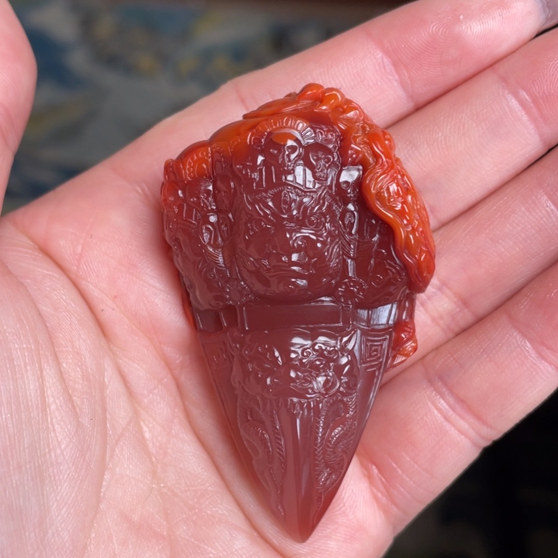 定制南红玛瑙未镶嵌随**流