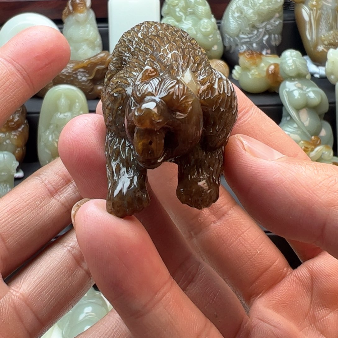 和田玉挂件未镶嵌