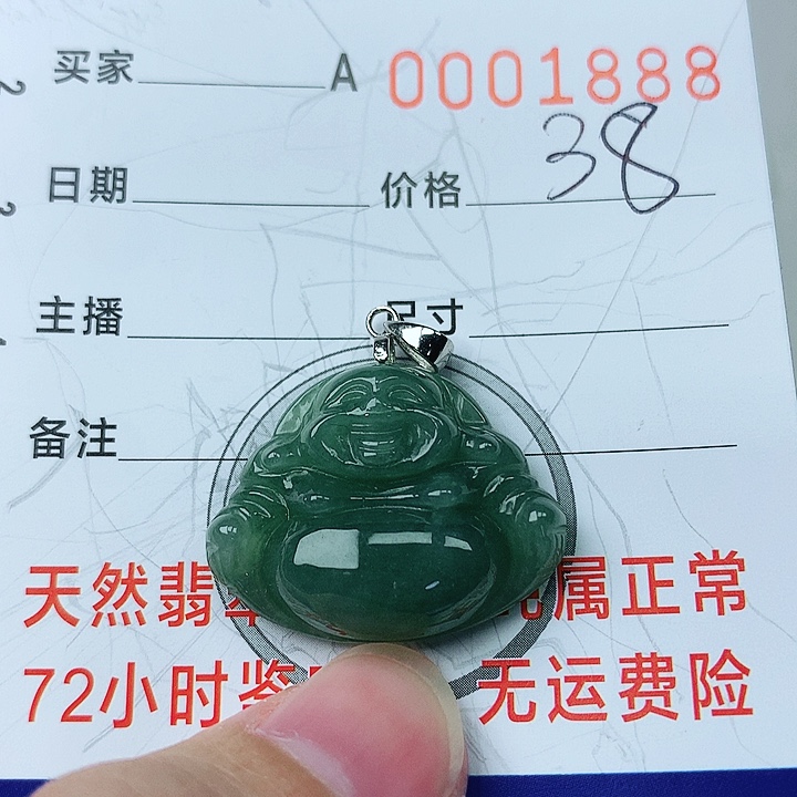 翡翠颈饰银S925镶嵌翡翠